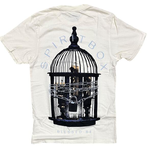 Spiritbox Men's T-Shirt Blessed Be Authentic Merc Short Sleeve Crewneck Tee - Picture 1 of 2